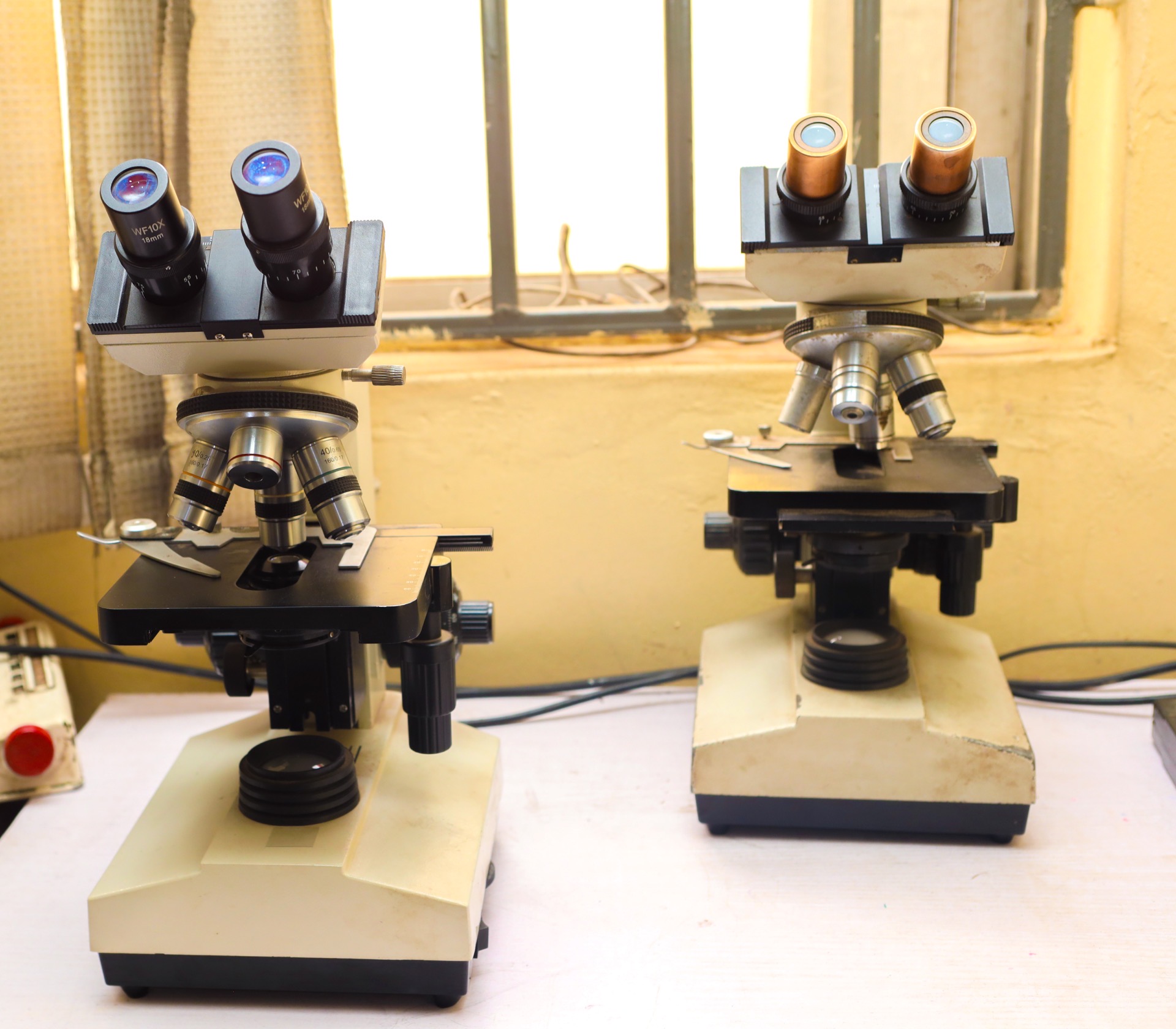 Clinical laboratory microscopes at IYE Hospital